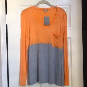 Anthropolotie Long Sleeve Tee by Bordeax Small NWT!